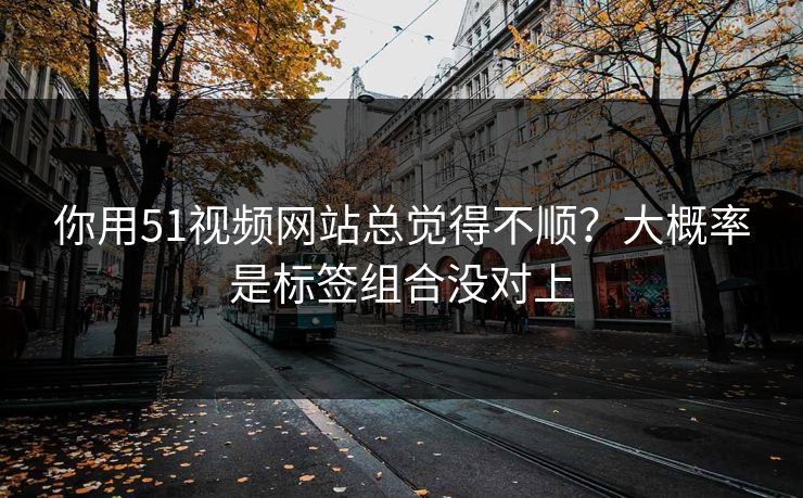 你用51视频网站总觉得不顺？大概率是标签组合没对上